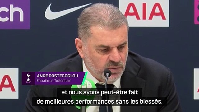 Postecoglou : Je ne suis pas magicien, je suis entraîneur de football