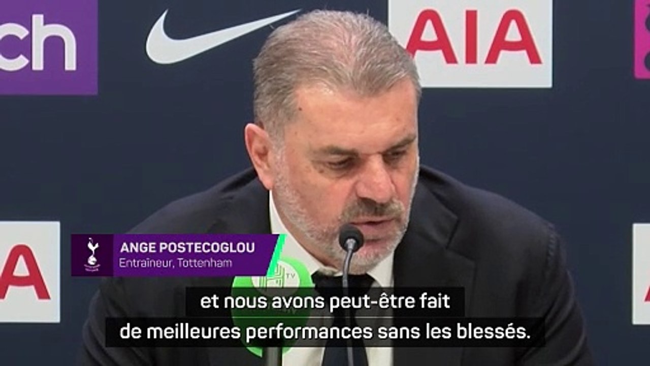 Postecoglou : "Je ne suis pas magicien, je suis entraîneur de football"