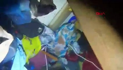 Marmara'da batan geminin enkazı