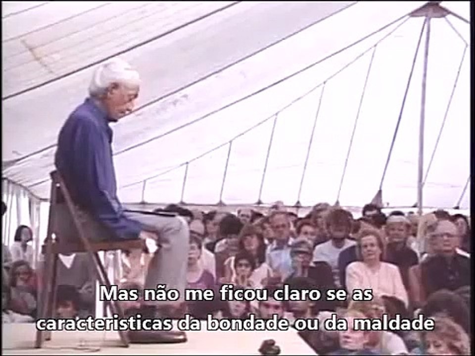 A maldade e a bondade existem fora de nós?
