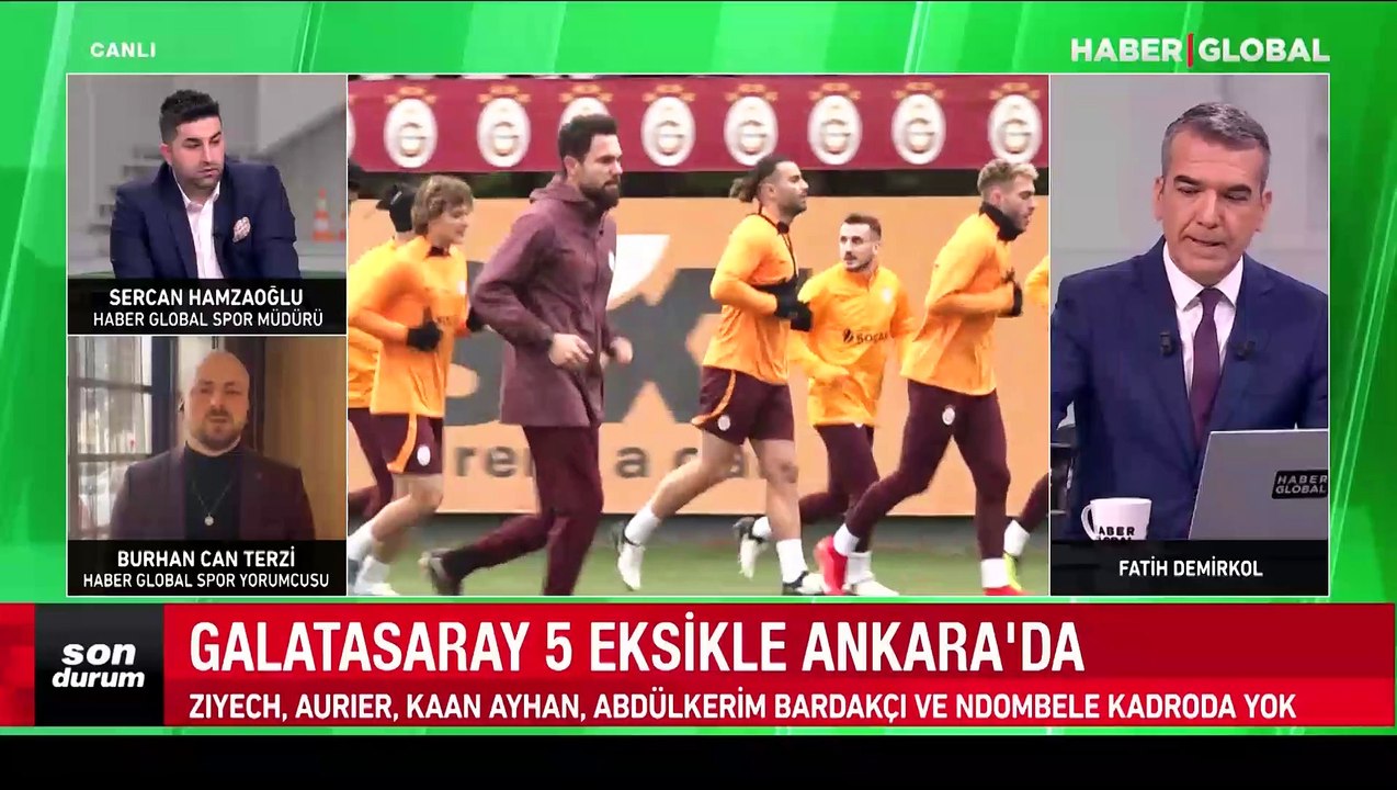 Okan Buruk'tan sürpriz! İşte Galatasaray'ın Ankaragücü maçı muhtemel 11'i