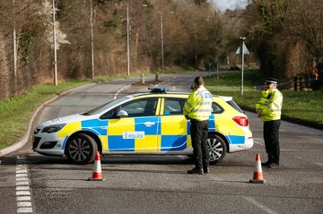 Police on scene at A4169 in Lightmoor, Telford, after reports of a crash on Sunday morning