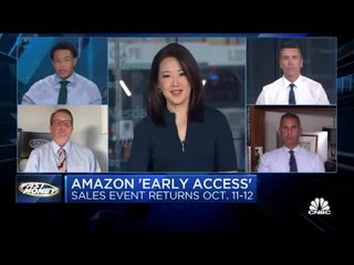 Guy Adami Comments on Amazon Bringing Back its Prime Day Sales Event for the Second Time This Year