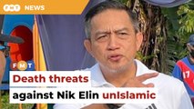 Death threats against Nik Elin unIslamic, says Selangor PAS