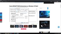  Como DESACTIVAR Animaciones en Windows 10 FÁCIL y RÁPIDO