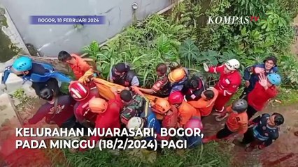 Bima Arya Tinjau Proses Evakuasi Korban Longsor di TPT Muarasari Bogor