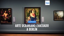 Doce obras de arte salvadas de la Guerra en Ucrania expuestas en Berlín