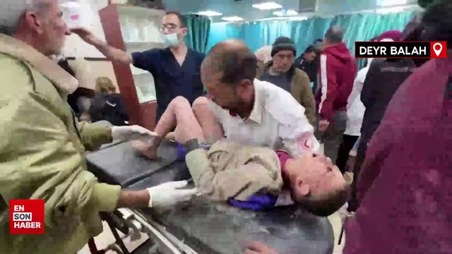 İsrail ordusunun Gazze Şeridi’ne yönelik saldırıları devam ediyor