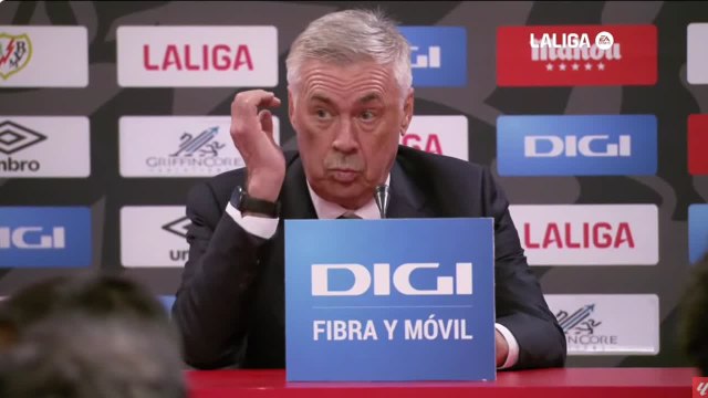 Rueda de prensa Ancelotti tras el Rayo - Real Madrid