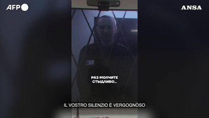 Navalny in una delle sue ultime apparizioni: "Votate contro Putin"