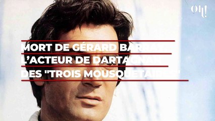 Mort de Gérard Barray, l’acteur de Dartagnan dans "Les Trois mousquetaires", à l’âge de 92 ans