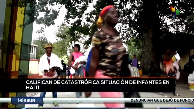 teleSUR Noticias 11:30 18-02: Califican de catastrófica la situación de los infantes en Haití