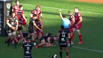 TOP 14 - Essai de Guillaume CRAMONT (ST) - Stade Toulousain - Oyonnax Rugby