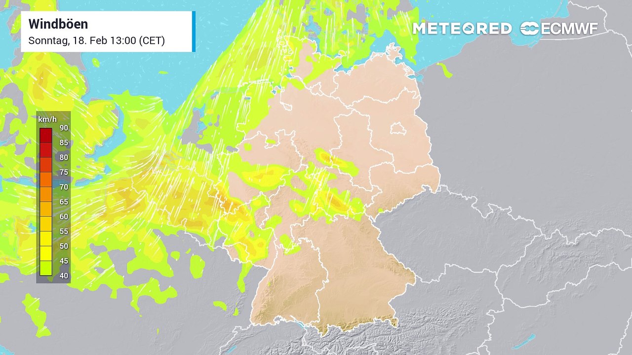Die nächsten Tage bleiben windig, wechselhaft und sehr mild! Zum Wochenende droht Sturm!