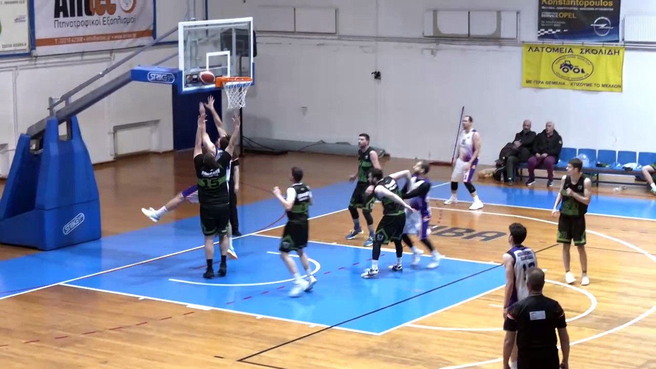 Απόλλων Χαλκίδας-Απόλλων Λιβαδειάς 72-58
