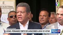 Declaraciones de Leonel Fernandez, la población se inclina a las fuerzas opositoras