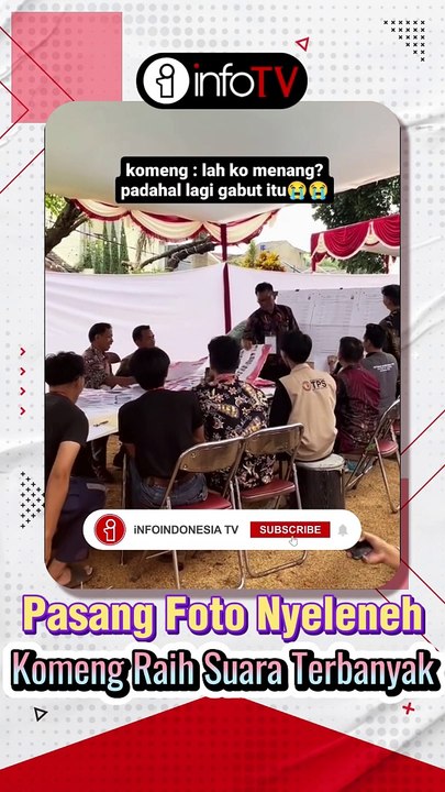 Pasang Foto Nyeleneh, Komeng Raih Suara Terbanyak