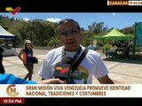 Caraqueños indican que la Misión Viva Venezuela ayudará a jóvenes a promover la identidad nacional