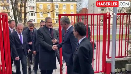 Dışişleri Bakanı Fidan, Almanya'da Türk vatandaşları ve STK temsilcileri ile bir araya geldi