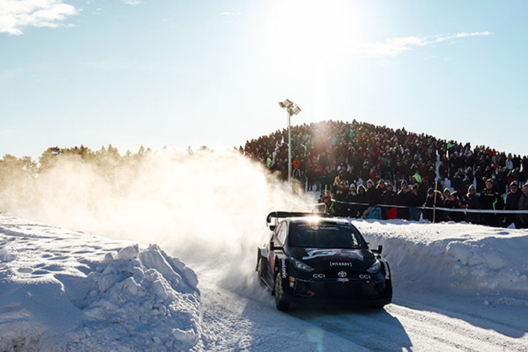 Elfyn Evans finishes second at Rally Sweden