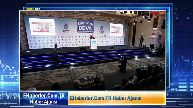 Deva Partisi Genel Başkanı Ali Babacan: Eski dostumuz 1-TL