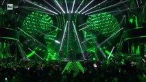 Sanremo 2024 - Fred De Palma con Eiffel 65 canta un medley degli Eiffel 65