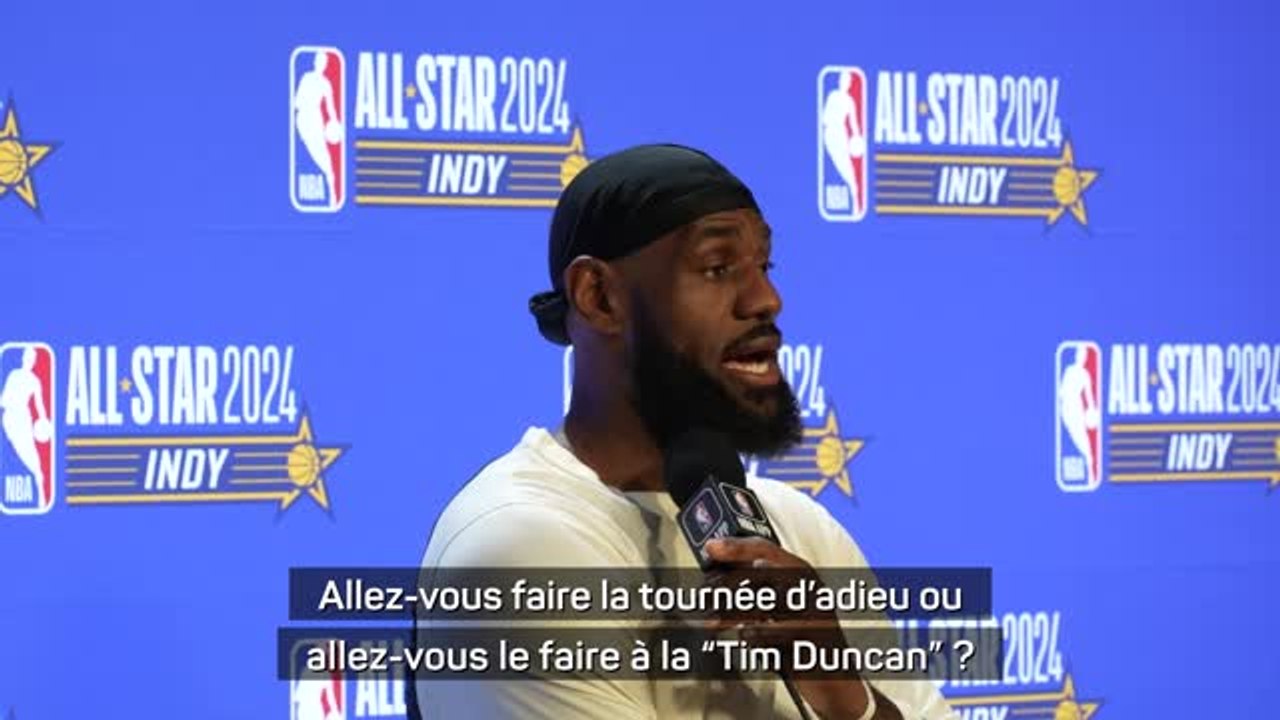 Lakers - LeBron et la retraite : “Une tournée d...