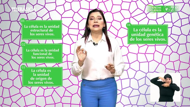 La unidad fundamental de la vida #03, 7º, Ciencias Naturales, Lección Educativa