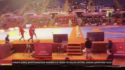 FANATİK ÖZEL | Feyzullah Aktürk, Avrupa şampiyonu!