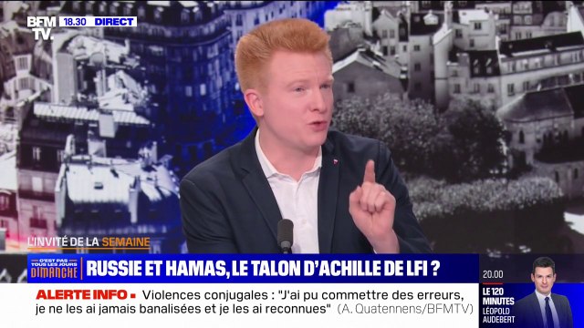 Adrien Quatennens (LFI): C'est un véritable massacre qui a cours à Gaza, dans une relative omerta