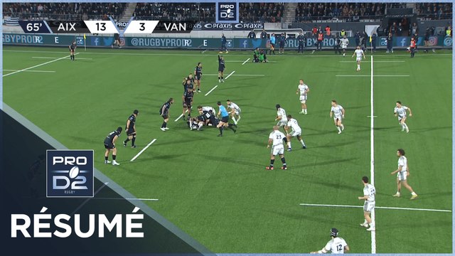 PRO D2 Saison 2023-2024 J20 - Résumé Provence Rugby - RC Vannes