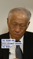 ‘Disenchantment’ among the young - Singapore defense minister