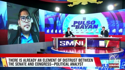 There is already an element of distrust between the Senate and Congress —Political analyst