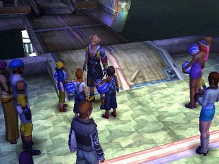 Final Fantasy X online multiplayer - ps2