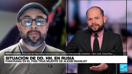 Bryan Acuña: 'Difícilmente la comunidad internacional pueda hacer algo sobre la muerte de Navalny'