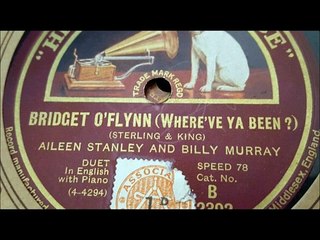 Bridget O'Flynn (Where've Ya Been?) - Happiness Boys (Billy Jones & Ernest Hare) 1926