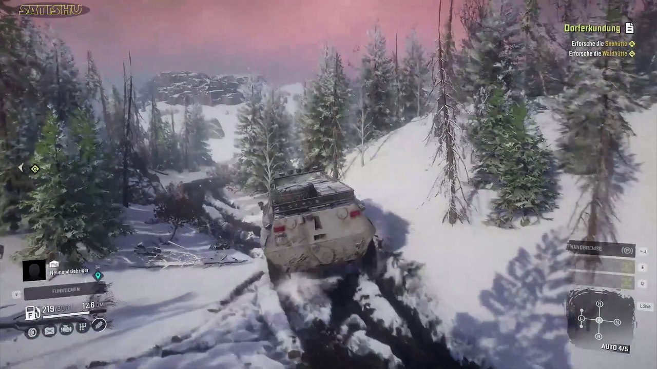 Kälte schützt vor Nässe nicht. SnowRunner #237