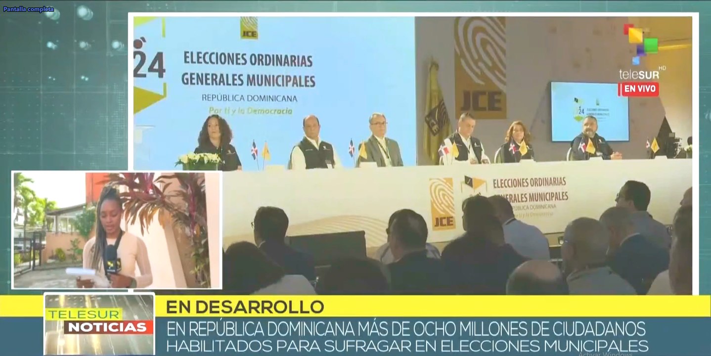 Elecciones municipales en República Dominicana presenta irregularidades