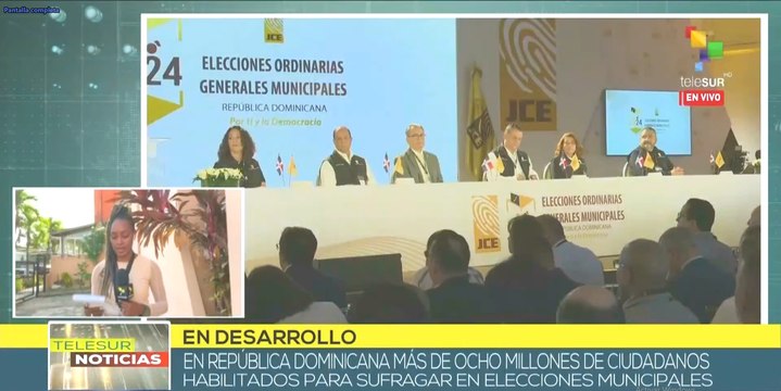 Elecciones municipales en República Dominicana presenta irregularidades