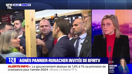 Agnès Pannier-Runacher: "Nous sommes sur une phase de crise parce qu'il y a une transformation profonde de l'agriculture en ce moment"