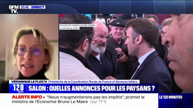 Agriculture: Plus on discute avec le gouvernement, plus on a l'impression de reculer , affirme Véronique Le Floc'h, éleveuse laitière