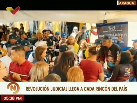 Aragüeños son favorecidos con jornada de Tribunales Móviles de servicios jurídicos gratuitos del TSJ