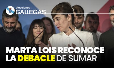 Marta Lois reconoce la debacle de Sumar: "Derrota sin paliativos"