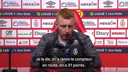Reims - Still : “Au-delà du but encaissé, il y a beaucoup de choses positives”