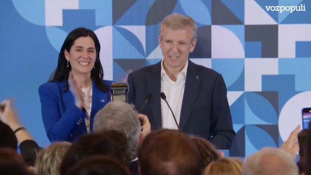 Alfonso Rueda tras ganar las elecciones gallegas: Galicia ha enviado un mensaje a España. Aquí no queremos chantajes