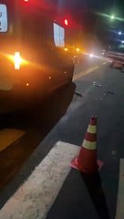 Acidente de trânsito deixa vítima ferida no centro de Palotina