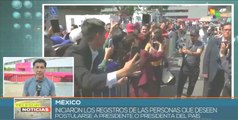 México comienza los registros para los aspirantes a la presidencia de la nación