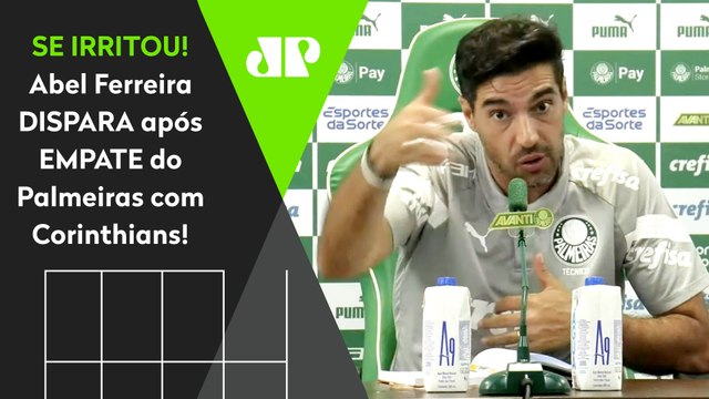 O QUE VOCÊ QUER QUE EU DIGA?? O MEU SENTIMENTO é de... Abel É SINCERO após Palmeiras x Corinthians