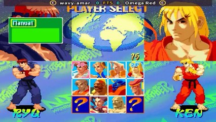 Street Fighter Alpha - wavy-amar vs Omega Red FT5