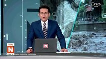 Torrencial lluvia provoca inundaciones en Oruro, las calles parecen ríos